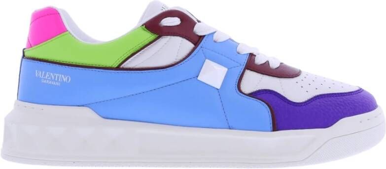 Valentino Garavani Blauwe Antonia Sneakers Stijlvol en Comfortabel Blauw Heren