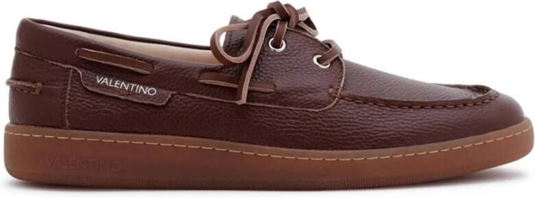 Valentino Leren Loafers zonder Veters