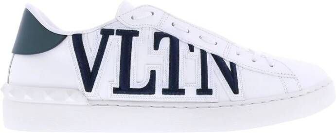 Valentino Open Sneaker in Wit Zwart