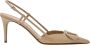 Valentino Platte Sandalen Slingback Vlogo Handtekening - Thumbnail 1