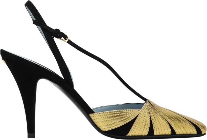 Valentino Platte slingback schoenen met Alta Foliage