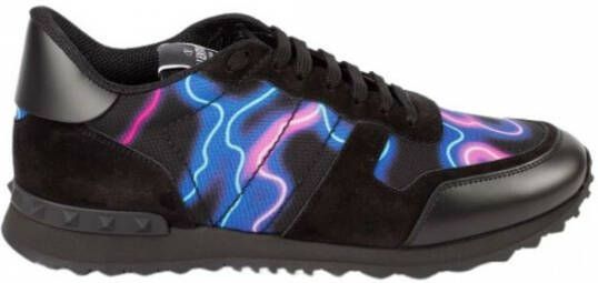 eerlijk Politie Kiwi Valentino Garavani Rock Runner neon camou Sneakers Zwart Heren - Schoenen.nl