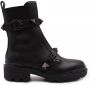 Valentino Garavani Roman Stud Calfskin Combat Boot met Tonale Noppen 40mm - Thumbnail 1