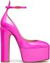 Valentino Roze PP Tan-Go Platform Pumps Roze Dames - Thumbnail 1