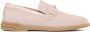 Valentino Roze Suède Loafers met Rockstud Details Pink Dames - Thumbnail 1