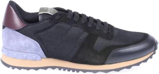 Valentino Garavani Camouflage Rockrunner Sneaker Black Heren