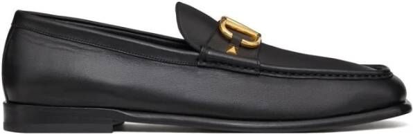 Valentino Signature Loafers met gouden details
