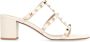Valentino Garavani Witte Rockstud Sandalen Elegante Stijl White Dames - Thumbnail 1