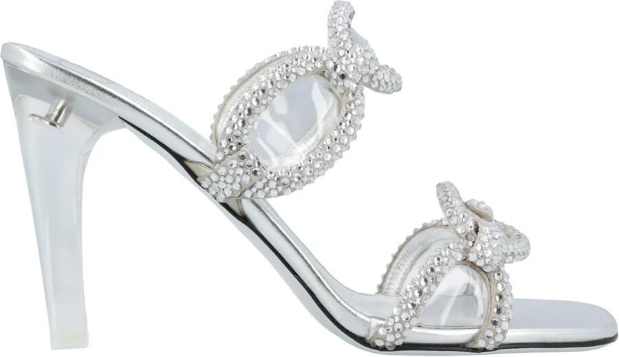 Valentino All-Over Rhinestone Sandal