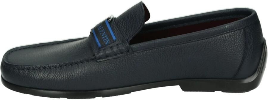 Valentino Blauwe Instappers met Rubberen Zool - Foto 4