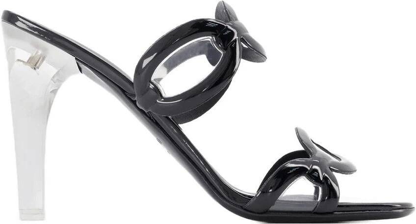 Valentino Garavani Sandalen Chain Strap Sandals in zwart