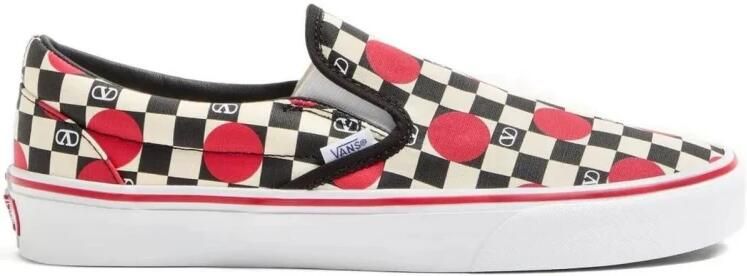 Valentino Checkerboard Slip-On Sneakers