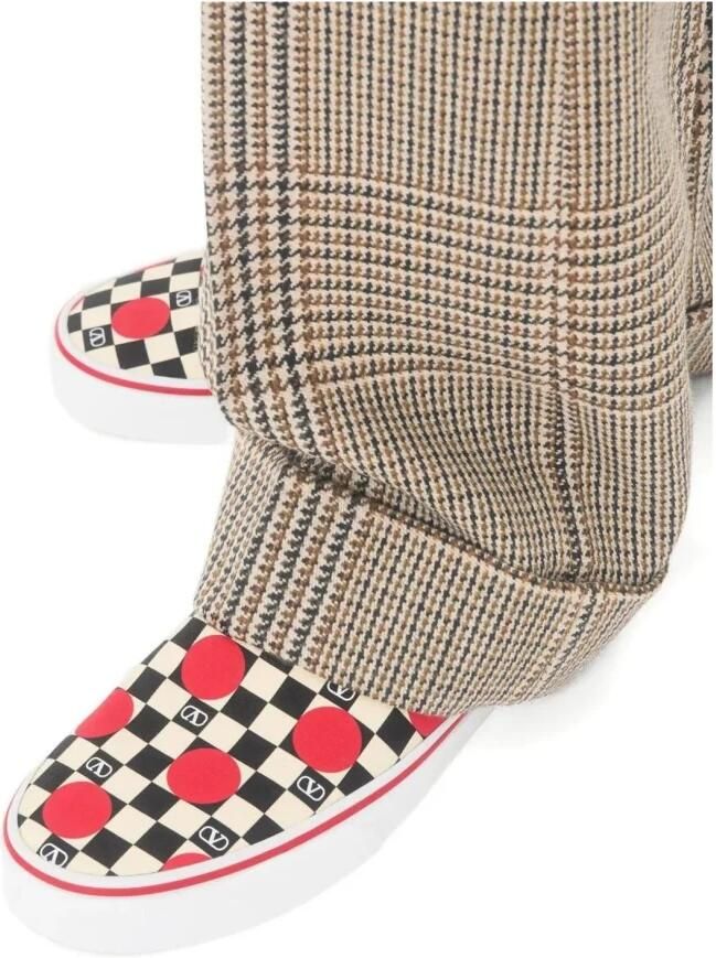 Valentino Checkerboard Slip-On Sneakers - Foto 2