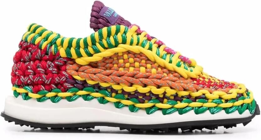 Valentino Crochet Low-Top Sneakers