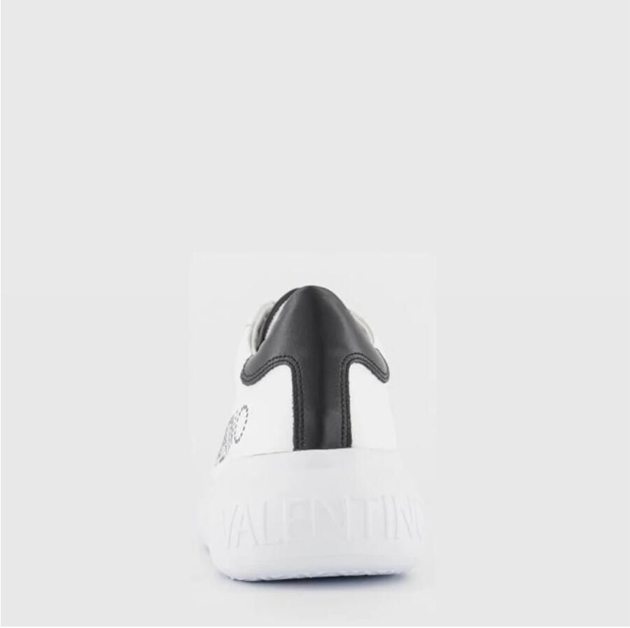 Valentino Witte leren sneakers met logo-opdruk White Heren - Foto 2