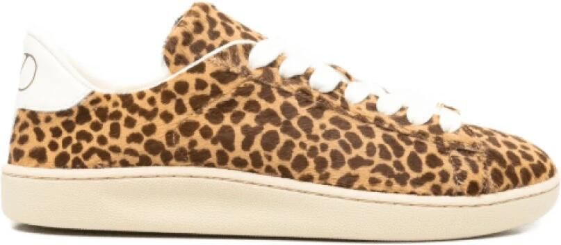 Valentino Leopard Detail Sneakers