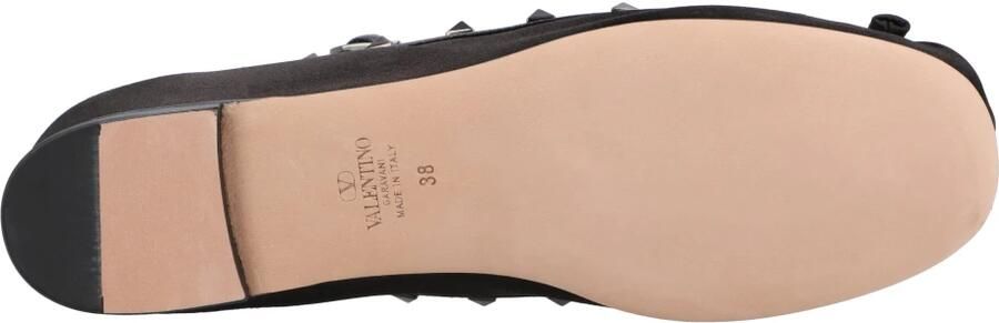Valentino Rockstud Satin Ballerina - Foto 6