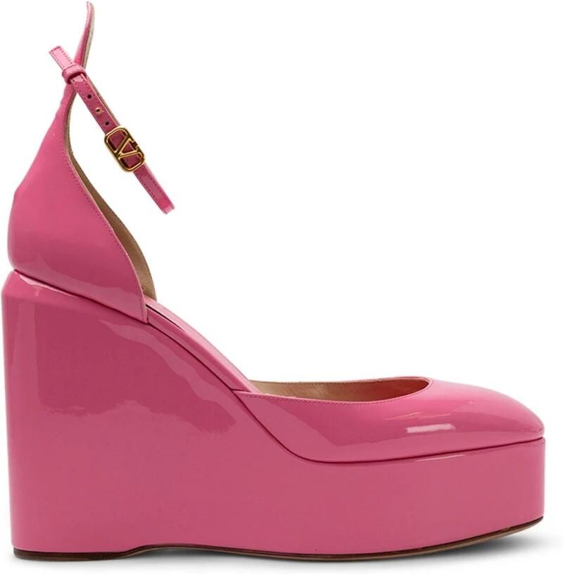 Valentino Sandalen met sleehak en enkelbandje