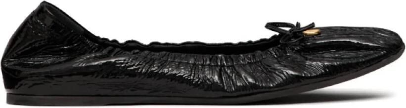 Valentino VLogo ballerina's met rimpels