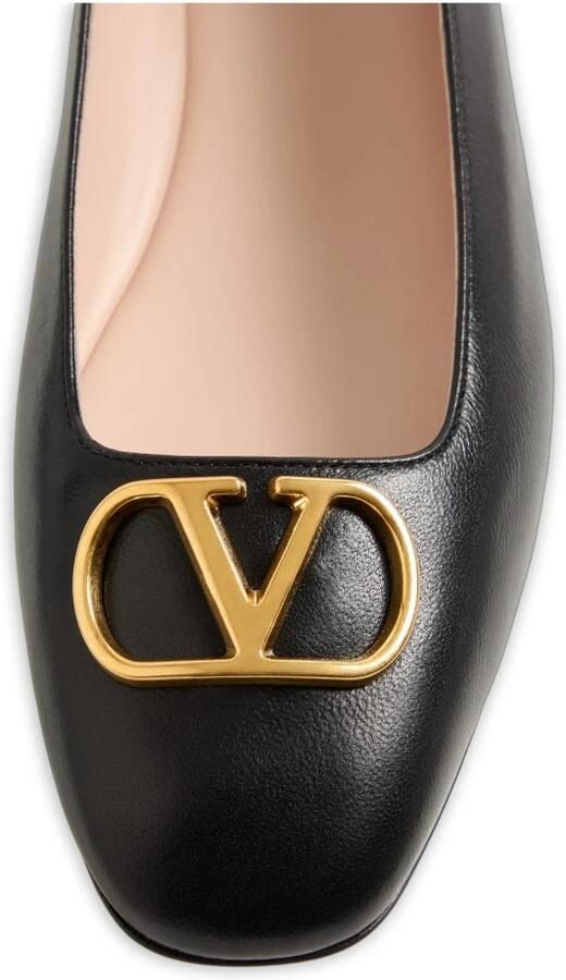 Valentino VLogo Signature Ballerina In Nappa - Foto 4