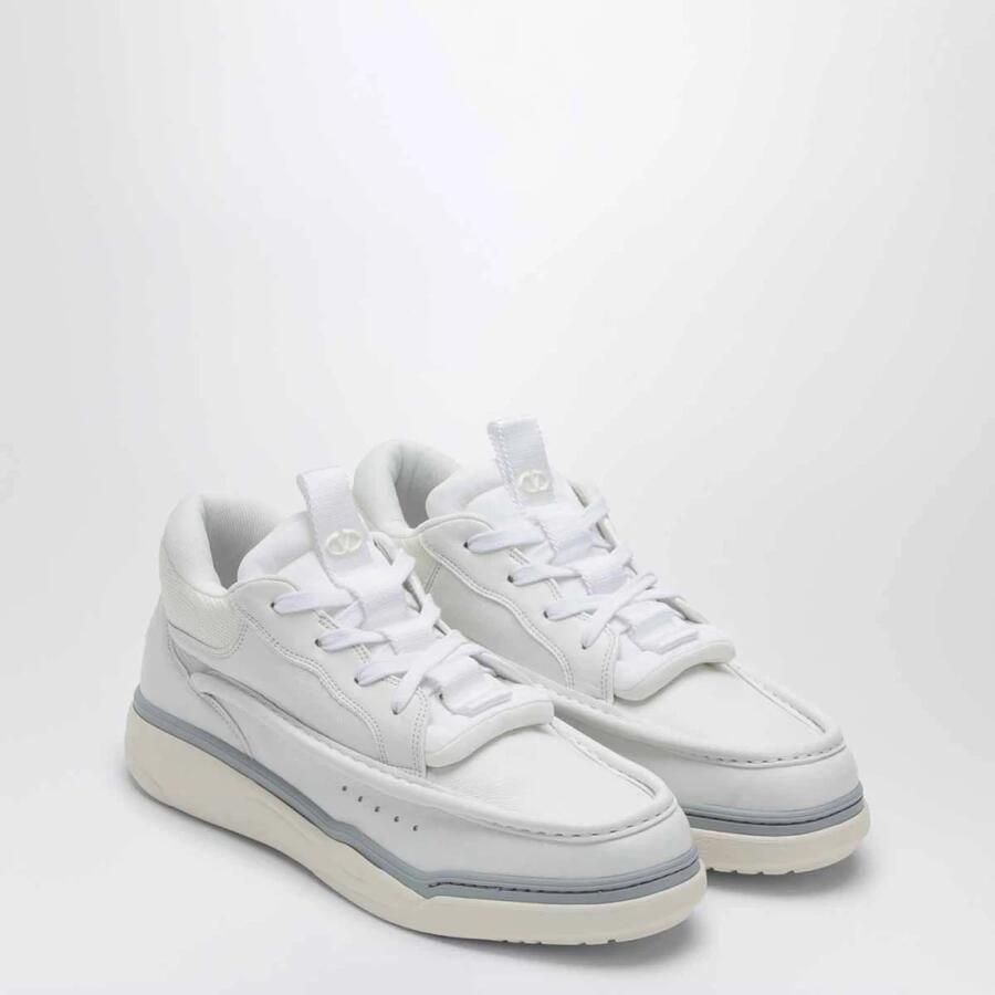 Valentino Witte Hybride Lage Sneakers