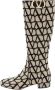 Valentino Vintage Pre-owned Canvas boots Beige Dames - Thumbnail 1