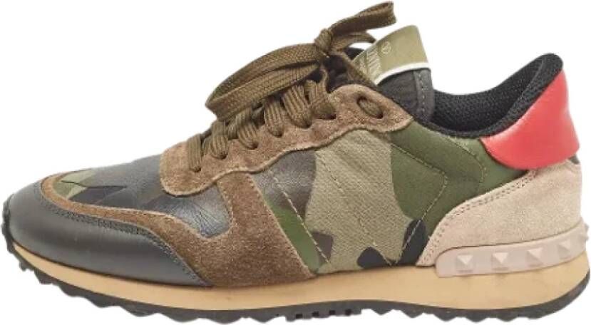 Valentino Vintage Pre-owned Canvas sneakers Multicolor Dames
