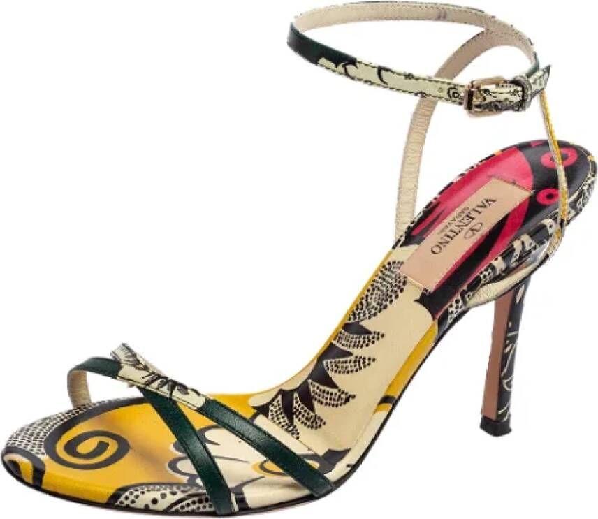 Valentino Vintage Pre-owned Fabric sandals Multicolor Dames