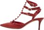 Valentino Vintage Pre-owned Fabric sandals Red Dames - Thumbnail 1