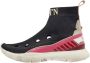Valentino Vintage Pre-owned Fabric sneakers Black Dames - Thumbnail 1