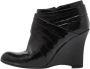 Valentino Vintage Pre-owned Leather boots Black Dames - Thumbnail 1