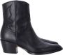 Valentino Vintage Pre-owned Leather boots Black Dames - Thumbnail 1
