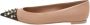 Valentino Vintage Pre-owned Leather flats Beige Dames - Thumbnail 1