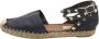 Valentino Vintage Pre-owned Leather flats Blue Dames - Thumbnail 1