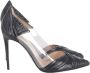 Valentino Vintage Pre-owned Leather heels Black Dames - Thumbnail 1