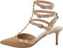 Valentino Vintage Pre-owned Leather heels Brown Dames - Thumbnail 1