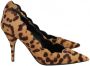 Valentino Vintage Pre-owned Leather heels Brown Dames - Thumbnail 1