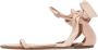 Valentino Vintage Pre-owned Leather sandals Beige Dames - Thumbnail 1
