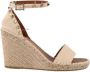 Valentino Vintage Pre-owned Leather sandals Beige Dames - Thumbnail 1