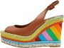 Valentino Vintage Pre-owned Leather sandals Multicolor Dames - Thumbnail 1