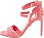 Valentino Vintage Pre-owned Leather sandals Pink Dames - Thumbnail 1