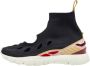 Valentino Vintage Pre-owned Leather sneakers Black Dames - Thumbnail 1