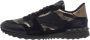 Valentino Vintage Pre-owned Leather sneakers Black Heren - Thumbnail 1