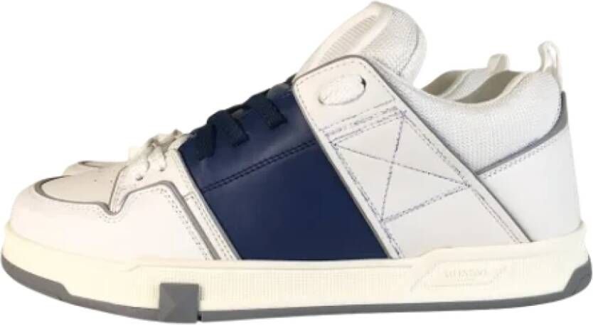 Valentino Vintage Pre-owned Leather sneakers Multicolor Dames