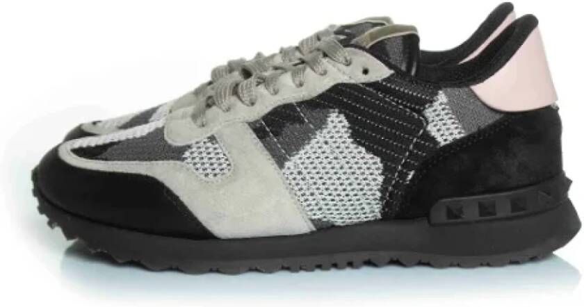 Valentino Vintage Pre-owned Leather sneakers Multicolor Dames