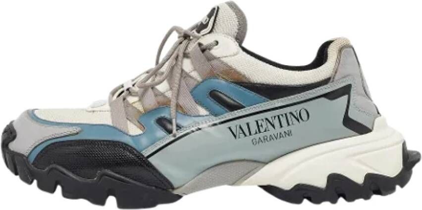 Valentino Vintage Pre-owned Leather sneakers Multicolor Heren