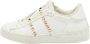 Valentino Vintage Pre-owned Leather sneakers White Dames - Thumbnail 1