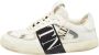 Valentino Vintage Pre-owned Leather sneakers White Heren - Thumbnail 1