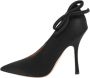 Valentino Vintage Pre-owned Satin heels Black Dames - Thumbnail 1