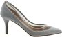 Valentino Vintage Pre-owned Velvet heels Blue Dames - Thumbnail 1